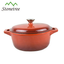 Esmalte Cast Iron Casserole Utensílios de Cozinha Pot Atacado